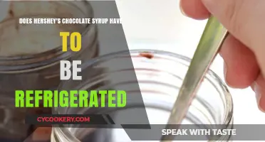 Should Hershey's Chocolate Syrup Be Refrigerated? Storage Tips Revealed