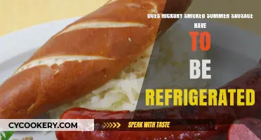 Hickory Smoked Summer Sausage: Refrigeration Required or Shelf-Stable?