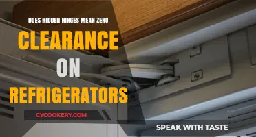 Hidden Hinges: Do They Enable Zero Clearance for Refrigerators?
