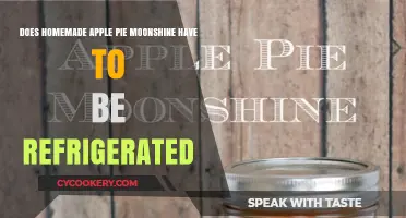 Refrigerating Homemade Apple Pie Moonshine: Necessary or Optional?