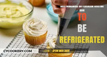 Refrigerate or Not? Homemade Buttercream Frosting Storage Tips