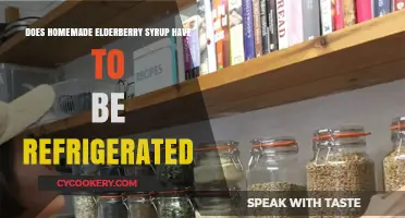 Does Homemade Elderberry Syrup Need Refrigeration? Storage Tips Revealed