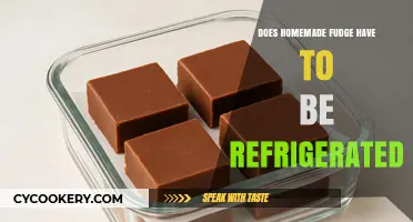 Does Homemade Fudge Need Refrigeration? Storage Tips for Freshness