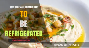 Does Homemade Hummus Need Refrigeration? Storage Tips Revealed