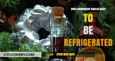 Homemade Kahlua: Refrigeration Required or Shelf-Stable?