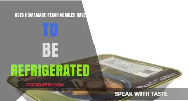 Should Homemade Peach Cobbler Be Refrigerated? Storage Tips Revealed