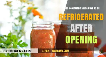 Refrigerate Homemade Salsa After Opening: Essential Food Safety Tips