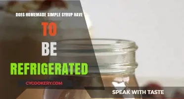 Refrigerate or Not? Storing Homemade Simple Syrup Safely Explained