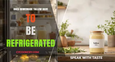 Does Homemade Tallow Need Refrigeration? Storage Tips and Shelf Life