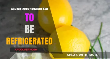Homemade Vinaigrette: Refrigerate or Not? A Storage Guide