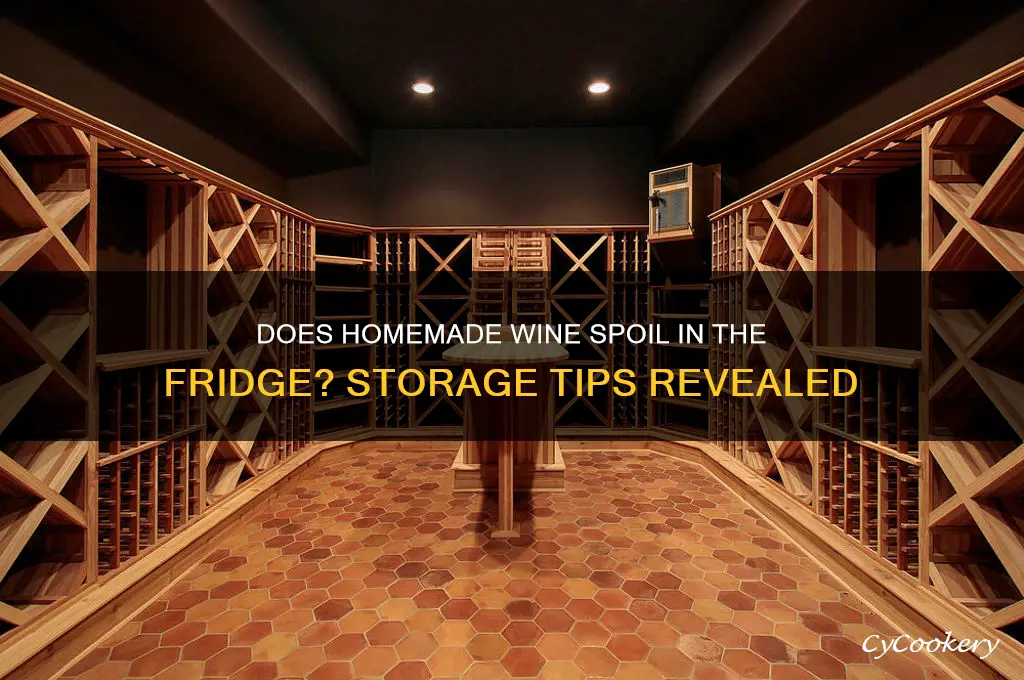 does homemade wine go bad in the refrigerator