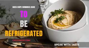 Does Hope Hummus Need Refrigeration? Storage Tips and Shelf Life Explained