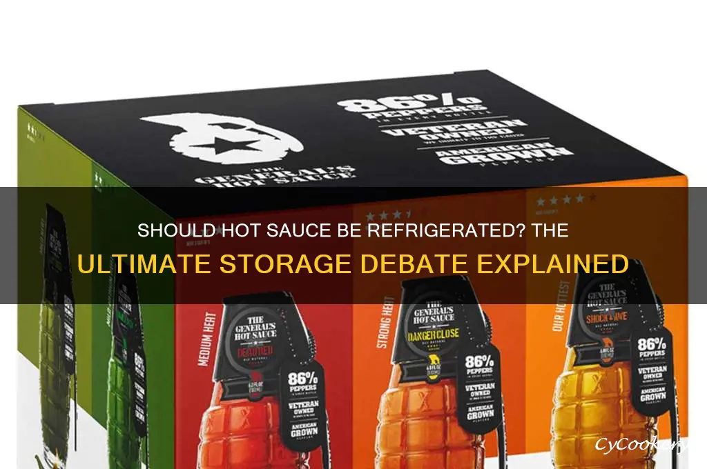 does hot sauce belong in the refrigerator