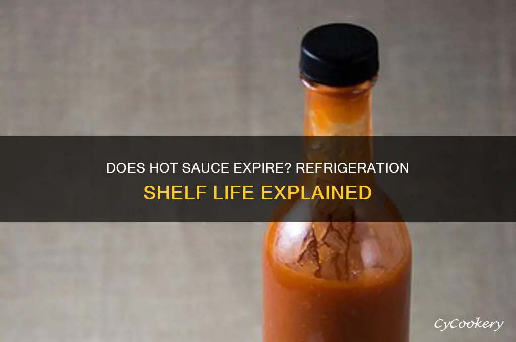 does hot sauce go bad if refrigerated