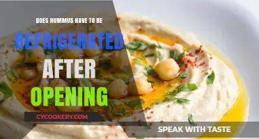 Should You Refrigerate Hummus After Opening? Storage Tips Revealed