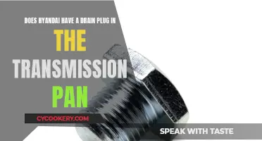 Hyundai Transmission Pan: Drain Plug Presence Explored