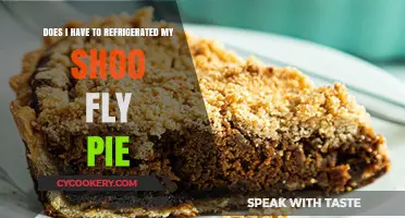 Should Shoo Fly Pie Be Refrigerated? Storage Tips for Freshness