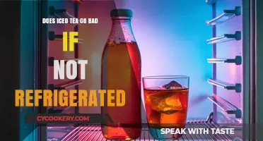 Does Iced Tea Spoil Without Refrigeration? Shelf Life Explained