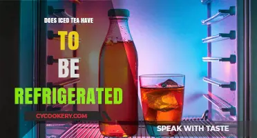Does Iced Tea Need Refrigeration? Storage Tips for Freshness