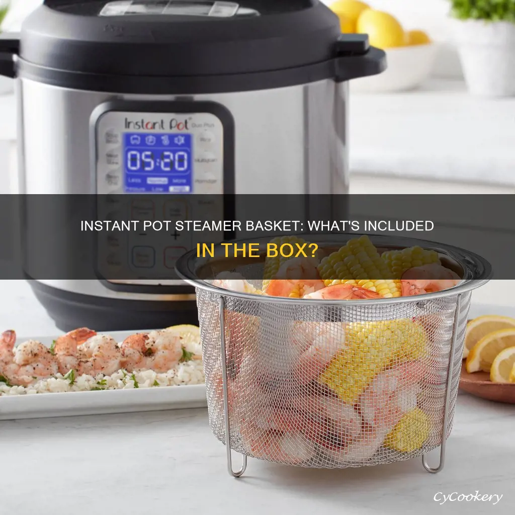 does instant pot come with a steamer basket corrie cooks