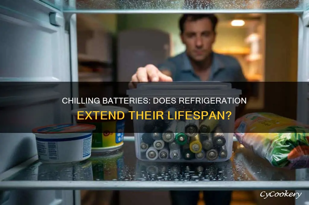 does it help to put batteries in the refrigerator