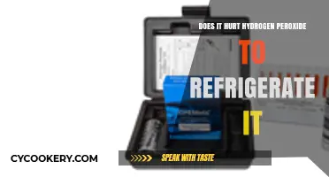 Refrigerating Hydrogen Peroxide: Does It Cause Harm or Help?