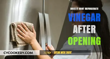 Refrigerating Vinegar After Opening: Does It Cause Harm or Hurt?