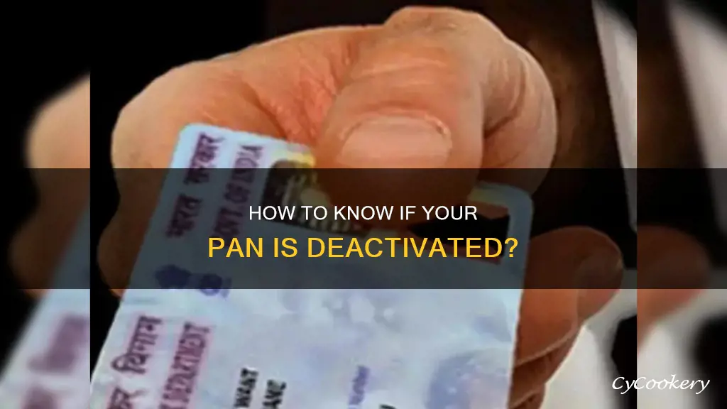 does it notify when pan is deactivated