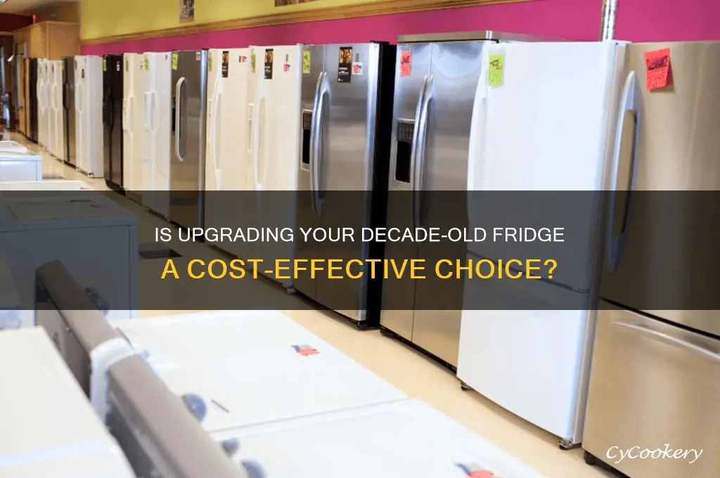 does it pay to replace 10 years old refrigerator