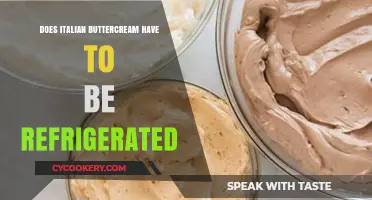 Italian Buttercream Storage: Refrigeration Required or Shelf-Stable?