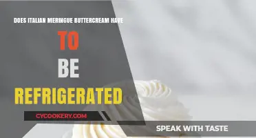 Italian Meringue Buttercream: Refrigeration Required or Shelf-Stable?
