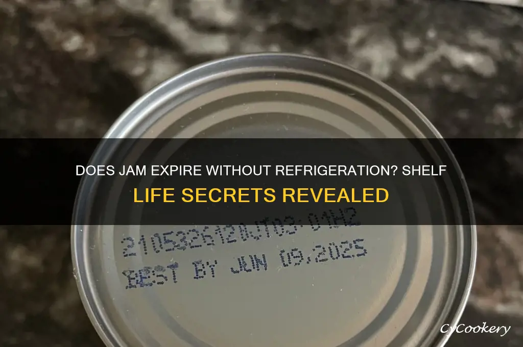 does jam go bad if not refrigerated