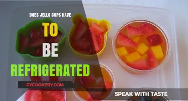 Jello Cups Refrigeration: Essential or Optional for Freshness?