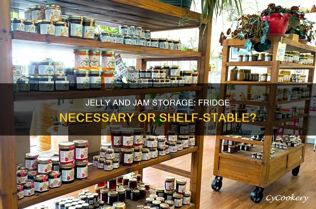 does jelly and jam have to be refrigerated