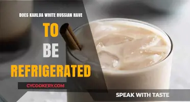 Kahlua White Russian: Refrigeration Required or Not?
