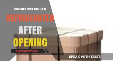 Does Karo Syrup Need Refrigeration After Opening? Quick Guide