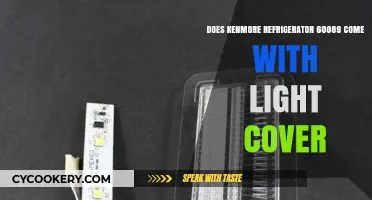 Kenmore Refrigerator 60089: Does It Include a Light Cover?