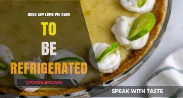 Does Key Lime Pie Need Refrigeration? Storage Tips Revealed