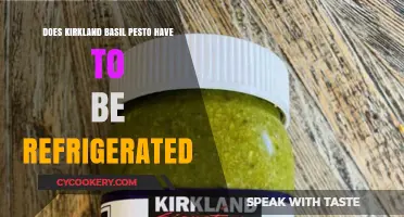 Does Kirkland Basil Pesto Need Refrigeration? Storage Tips Revealed