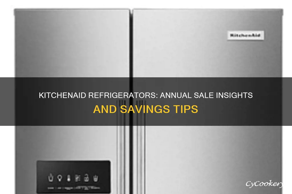 does kitchenaid have an annual sale for refrigerators