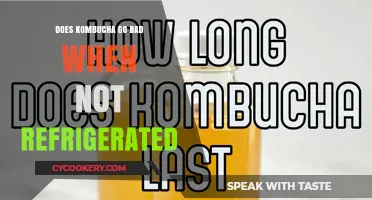 Does Kombucha Go Bad Unrefrigerated? Shelf Life Explained