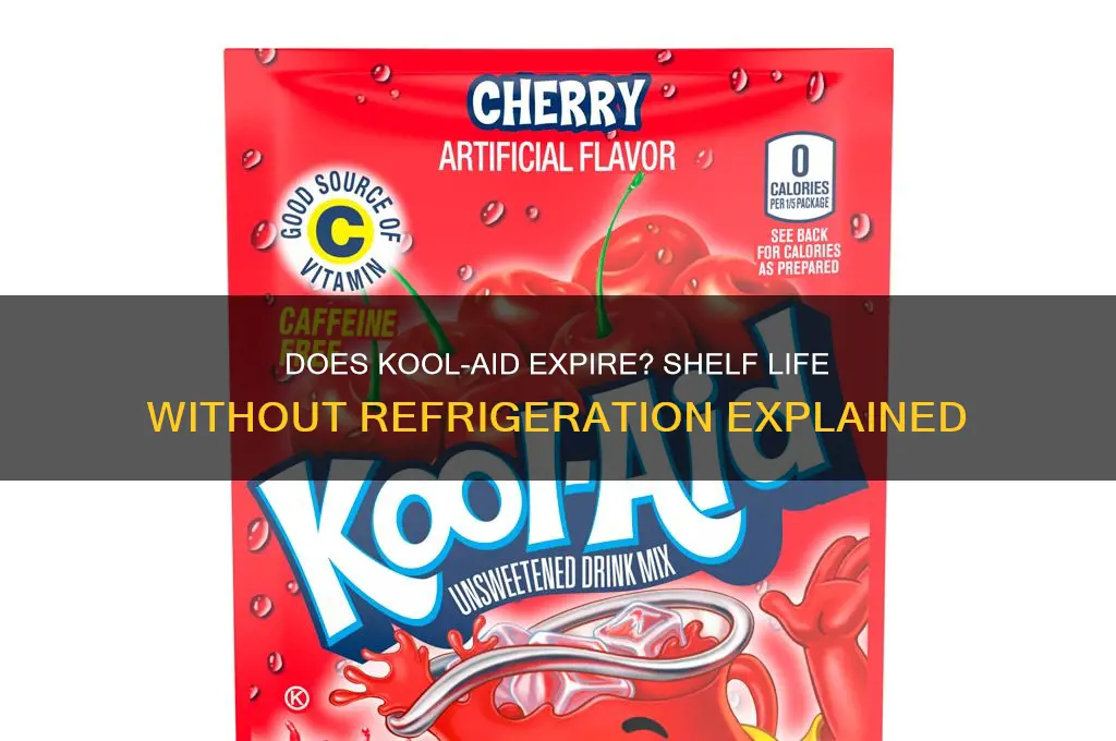 does kool aid go bad if not refrigerated