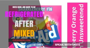 Does Mixed Kool-Aid Need Refrigeration? Storage Tips and Safety