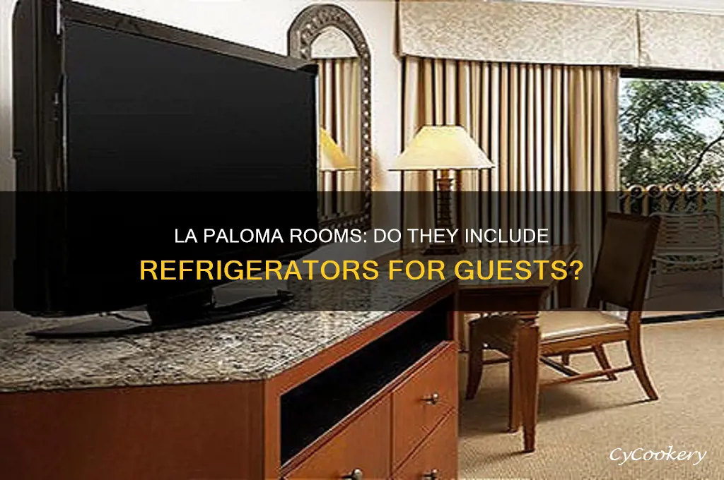 does la paloma have rooms with refrigerators