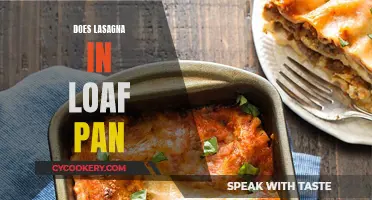 Lasagna Loaf Pan: A Tasty Twist on Tradition