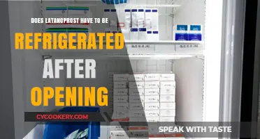 Latanoprost Storage Guide: Refrigeration Needed After Opening?
