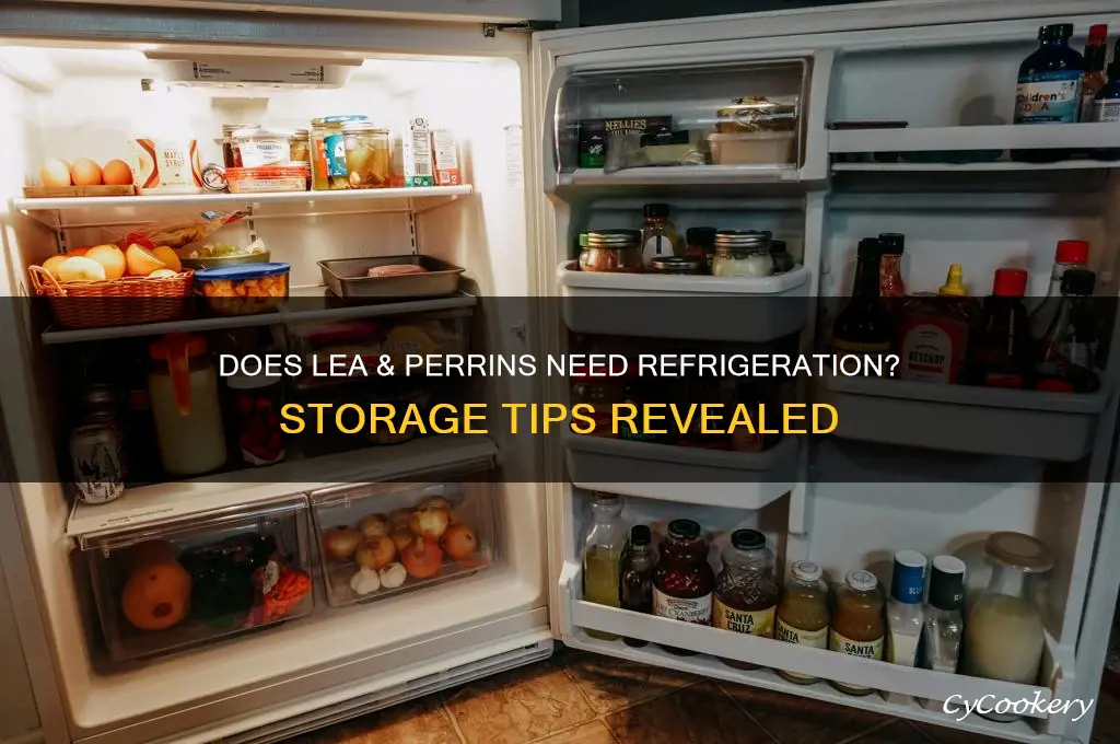 does lea and perrins have to be refrigerated