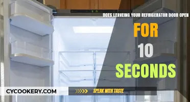 Leaving Your Fridge Door Open: 10 Seconds Impact Explained