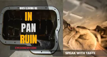 Oil in Pan: Does It Ruin?