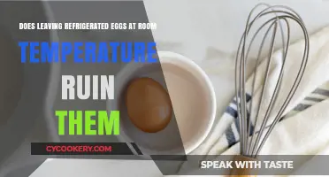 Can Refrigerated Eggs Safely Return to Room Temperature?